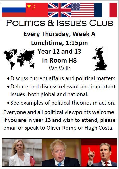 Politics and issues club